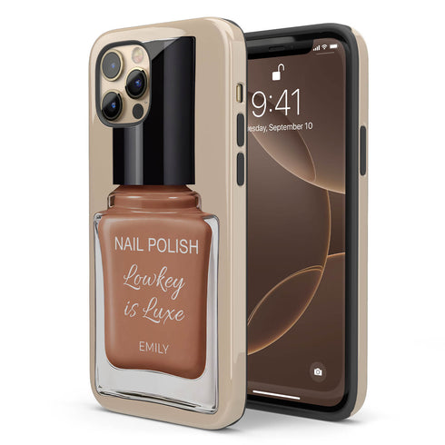 Personalized Glossy Nail Polish iPhone Case