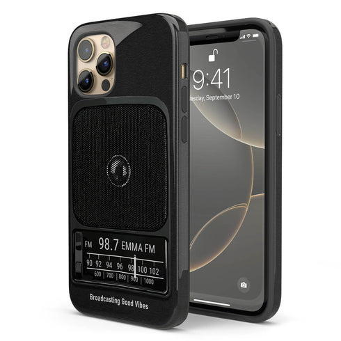 Personalized Retro Analog Radio iPhone Case