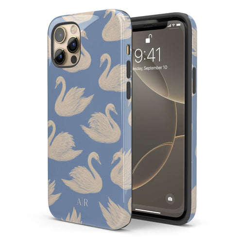 Personalized Swan Lake iPhone Case