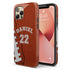 Sports Football Player & Number iPhone Case