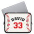 Personalized Baseball Laptop Sleeve