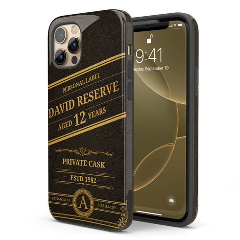 Personalized Prestigious Vintage Scotch iPhone Case