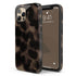 Personalized Smoky Tortoise Vertical Initials iPhone Case