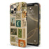 Personalized Vintage Postal Collage iPhone Case