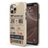 Personalized Artistic Air Boarding Pass iPhone Case