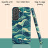 Custom Initials Tropical Turquoise Ocean Waves Galaxy Case