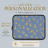 Personalized Golden Swallows Laptop Sleeve