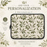 Personalized Olive Branch Laptop Sleeve