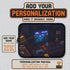 Personalized Retro Gamer Desktop Laptop Sleeve