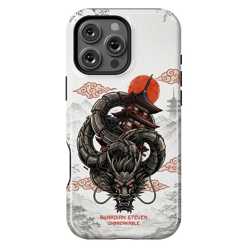 Personalized Dragon Guardian iPhone Case