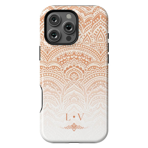 Custom Lotus Mandala iPhone Case