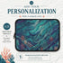 Personalized Polygon Whale Laptop Sleeve