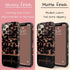 Custom Name Dark Tortoiseshell iPhone Case