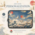 Personalized Cranes of Fuji Laptop Sleeve