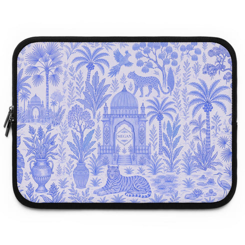 Personalized Tiger Palace Laptop Sleeve