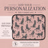 Personalized French Poodles Laptop Sleeve