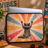 Personalized Groovy Raccoon Laptop Sleeve