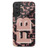 Custom 3D Initials Dark Tort Galaxy Case