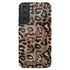 Wild Metallic Leopard 3D Initials Galaxy Case