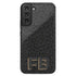 Custom 3D Initials Dark Leopard Galaxy Case - Centered