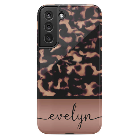 Gradient Color Custom Tortoiseshell Galaxy Case