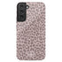 Nude Leopard Custom Monogram Galaxy Case