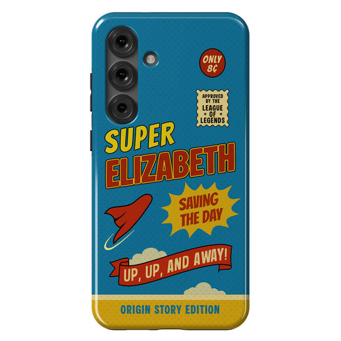 Personalized Retro Comic Book Galaxy Case