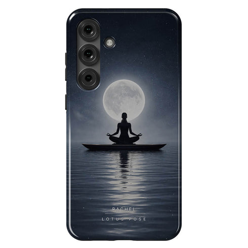 Personalized Calm Celestial Yoga Galaxy Case