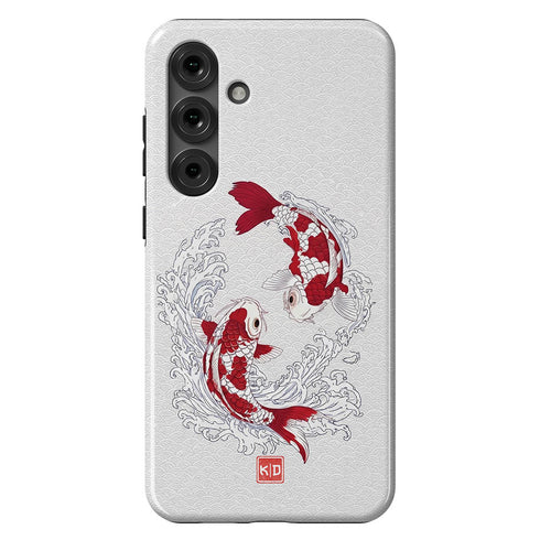 Personalized Yin Yang Koi Harmony Galaxy Case