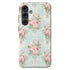 Custom Initials Shabby Chic Rococo Galaxy Case