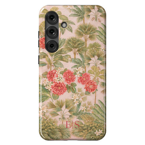 Personalized Paradise Garden Galaxy Case