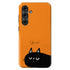 Personalized Cute Cat Mood Galaxy Case