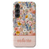 Custom Name Boho Chic Paradise Floral Galaxy Case