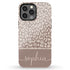 Boho Leopard Custom Name iPhone Case