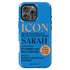 Personalized Iconic Pop Glam Magazine Cover iPhone Case