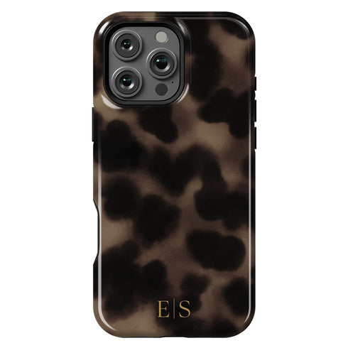 Personalized Amber Tortoise iPhone Case