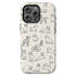 Personalized Dog Doodle Tag iPhone Case