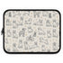 Personalized Dog Doodle Tag Laptop Sleeve