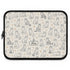 Personalized Cat Doodle Tag Laptop Sleeve