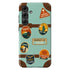 Personalized Vintage Suitcase Sticker Galaxy Case
