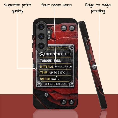 Personalized Racing Brake Caliper Galaxy Case