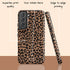 Chocolate Leopard Custom Initials Galaxy Case