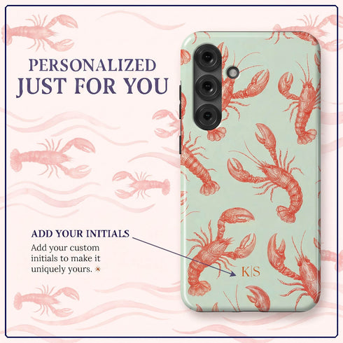 Personalized Lucky Lobsters Galaxy Case