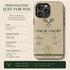 Personalized Tennis Club iPhone Case