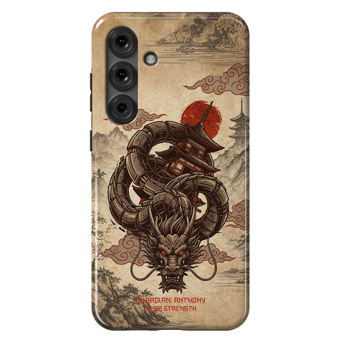 Personalized Dragon Guardian Galaxy Case