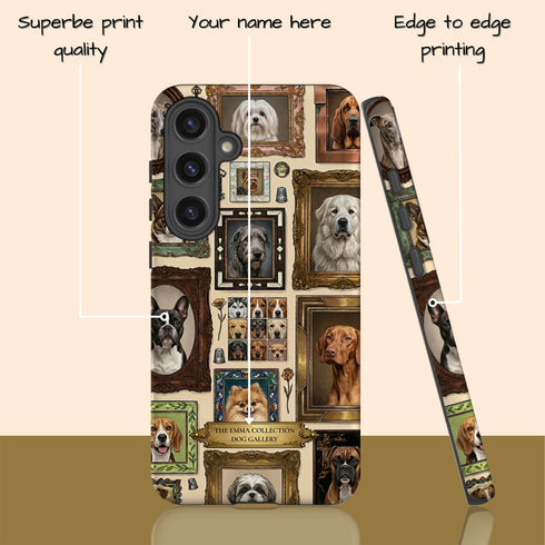 Personalized Dog Gallery Galaxy Case