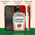 Personalized Tomato Hot Ketchup Bottle iPhone Case