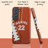 Sports Football Player & Number Galaxy Case