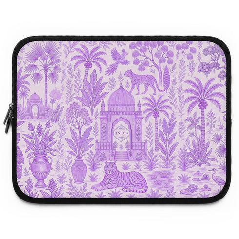 Personalized Tiger Palace Laptop Sleeve