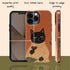 Personalized Zen Wine Cat iPhone Case